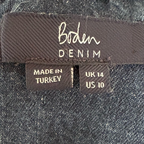 Boden blue denim button-up jacket - Picture 5 of 14